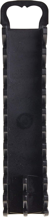 Ernst Manufacturing 10-Tool Screwdriver Gripper - Screwdriver Holder in Vibrant Black (Model 5311) for Portable or Pegboard Storage of Screwdriver Set