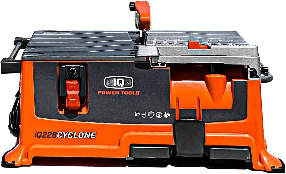 IQ Power Tools CYCLONE 7" Dustless/Dry Cut Bench Top Tile Saw IQ228