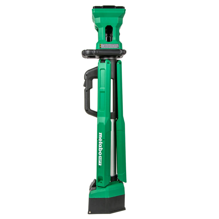 Metabo HPT 18V Multi-Volt Cordless Tripod Work Light 4-Light Settings (Bare Tool)