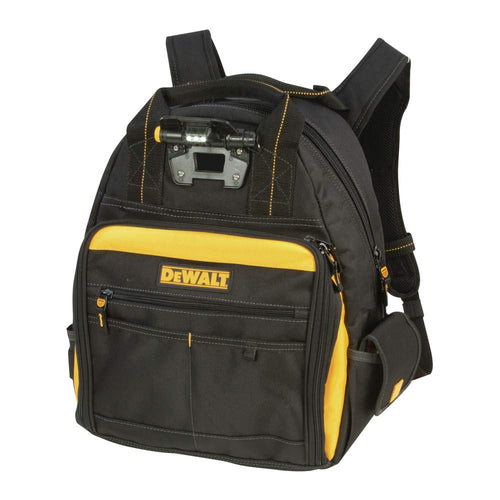 DEWALT DGL523 Lighted Tool Backpack Bag, 57 Pockets