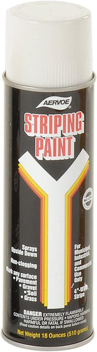 Aervoe 710 White Line Striper Spray Paint, Lot of 12