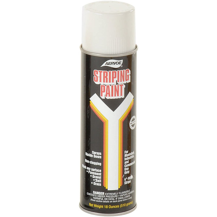 Aervoe 710 White Line Striper Spray Paint, Lot of 12