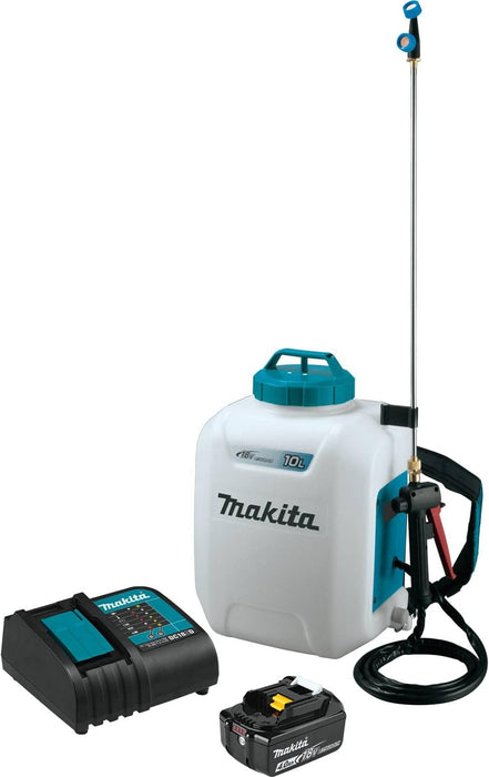 Makita XSU01SM1 18V LXT Lithium-Ion Cordless 2.6 Gallon Backpack Sprayer Kit (4.0Ah)