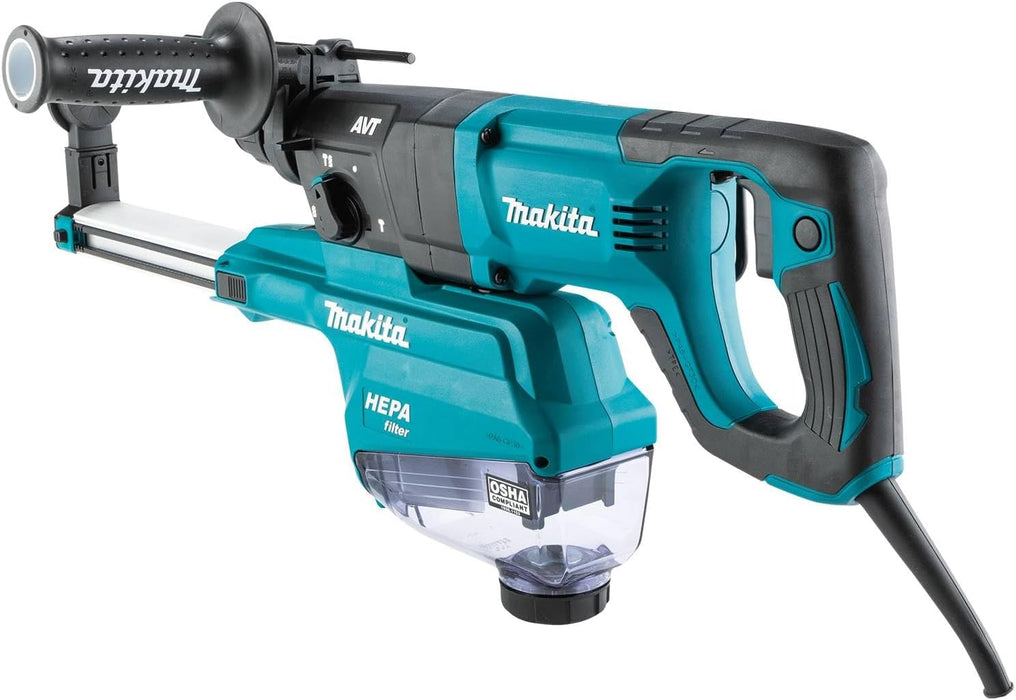 Makita HR2663 1" SDS-PLUS AVT Rotary Hammer, with HEPA Dust Extractor (D-Handle)