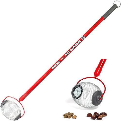 Garden Weasel Nut Gatherer - Nut Collector and Picker Upper Roller