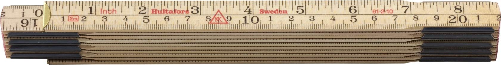 Hultafors Tools 100504U Folding Ruler 78 In Engineering Scale