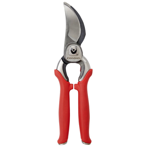 Corona BP 7100D Forged Steel DualCUT Bypass Hand Pruner - 1 inch Cut Capacity Stem and Branch Garden Shears, Red 1 in Bypass Hand Pruner