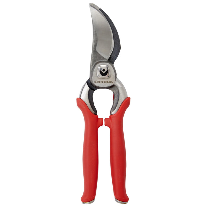 Corona BP 7100D Forged Steel DualCUT Bypass Hand Pruner - 1 inch Cut Capacity Stem and Branch Garden Shears, Red 1 in Bypass Hand Pruner