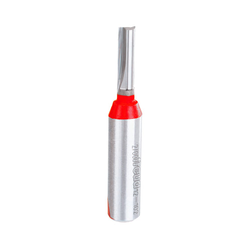 Freud (12-102) Double Flute Straight Router Bit with 1/2" Shank, 2-7/8" Overall Length, 1/4" Diameter