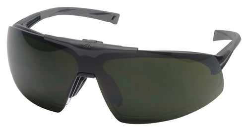 Pyramex SB4950STP Onix Plus, Clear Anti-Fog Bottom Lens / 5.0 IR Filter Flip Lens