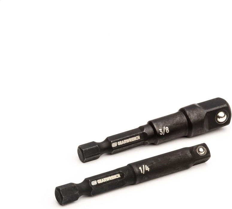 GEARWRENCH 7 Pc. 1/4 & 3/8" Drive Metric Bolt Biter Impact Extraction Socket Set - 87911