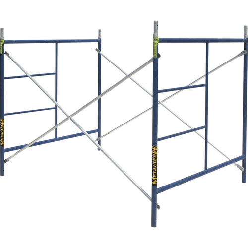 Metaltech M-MFS606084 SAFERSTACK Single Lift Scaffold Set, 5ft. x 5ft. x 7ft. Model Number