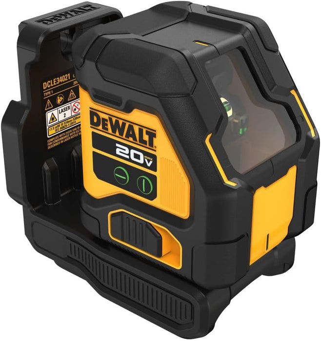 DEWALT DCLE34021B 20V MAX Green Cross Line Laser (Tool Only)