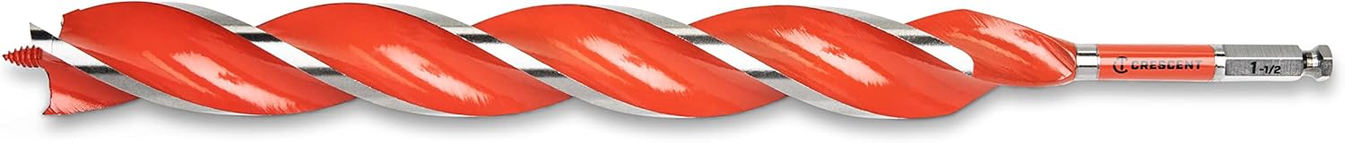 Crescent CDAG-1753 Solid Auger Drill Bit, 17" x 1-1/2"