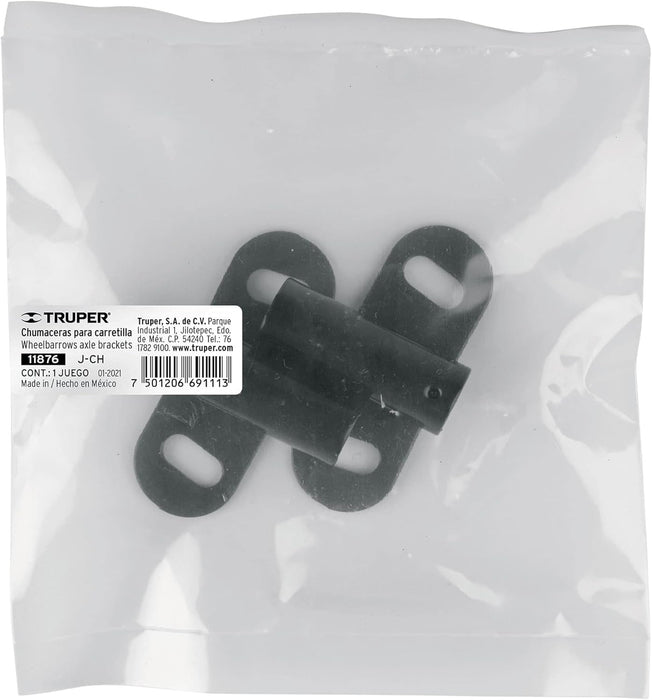 Truper 11876 Spare Parts Wheelbarrows Axle Bracket Set