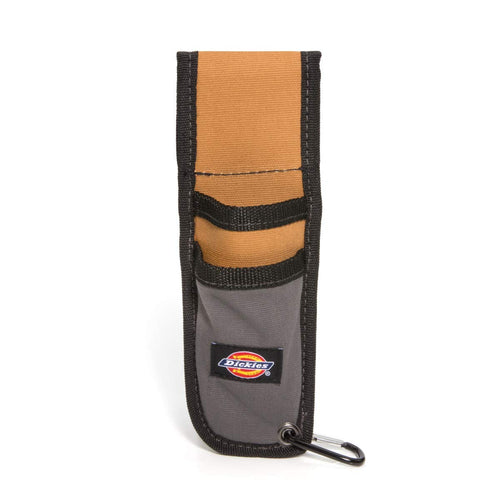 Dickies 57010 Utility Knife Sheath for Belt, Durable Canvas with PVC Cut-Resistant Sheath Lining, 2-inch Belt Loop