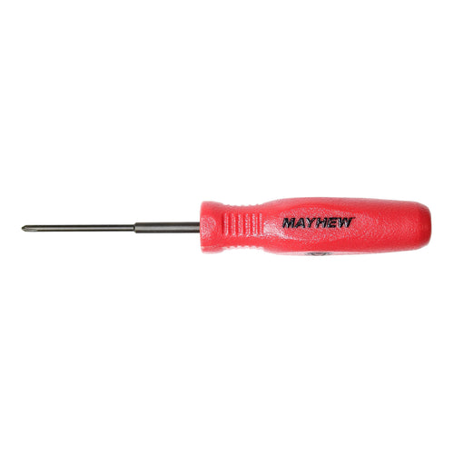 Mayhew Tools 31351 Micro Screwdriver, NO.000 x 2", Red Phillips