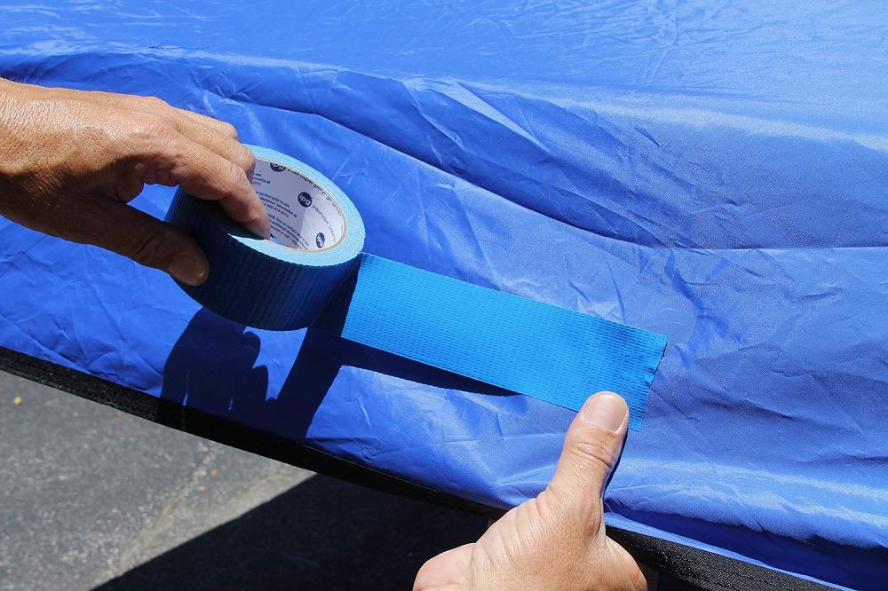 IPG JobSite DUCTape, Colored Duct Tape, 1.88" x 60 yd, Blue (Single Roll)