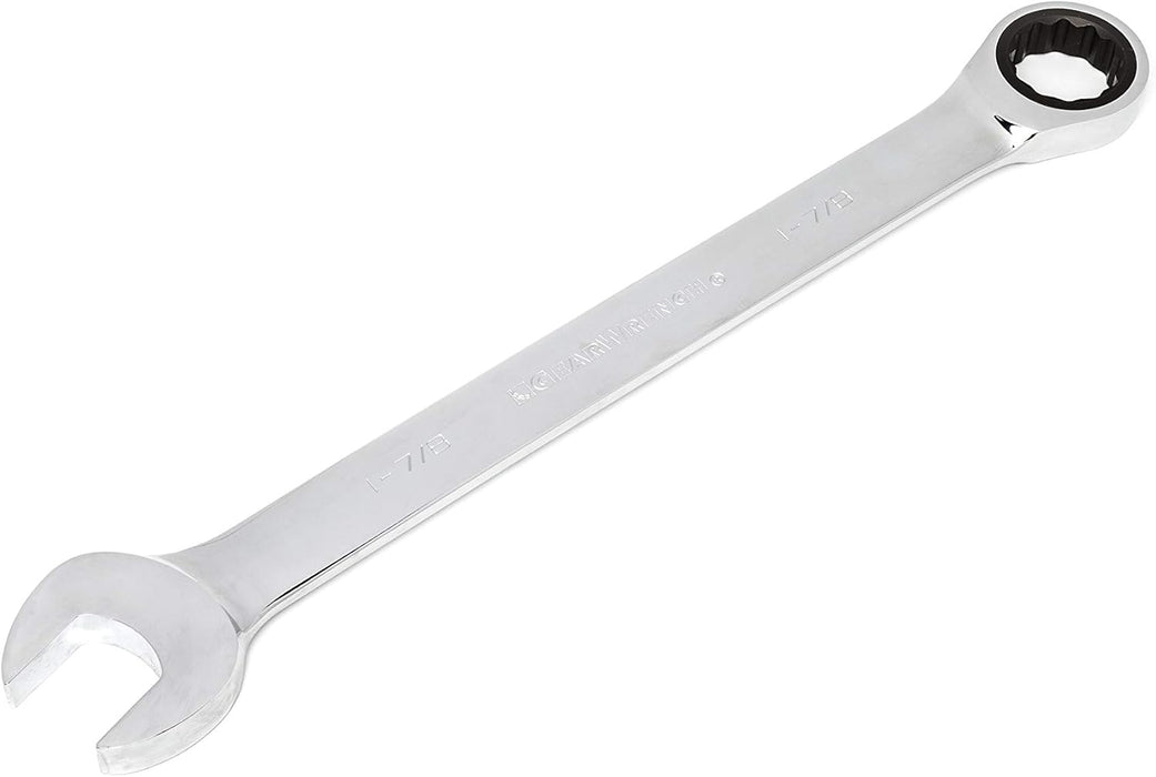 GEARWRENCH 12 Pt. Ratcheting Combination Wrench, 1-7/8" - 9054D
