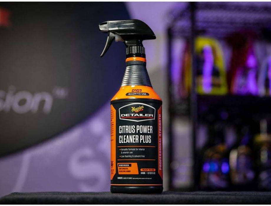 Meguiar's DRTU10732 Citrus Power Cleaner Plus, Versatile Professional-Grade All Purpose Cleaner, 32 oz