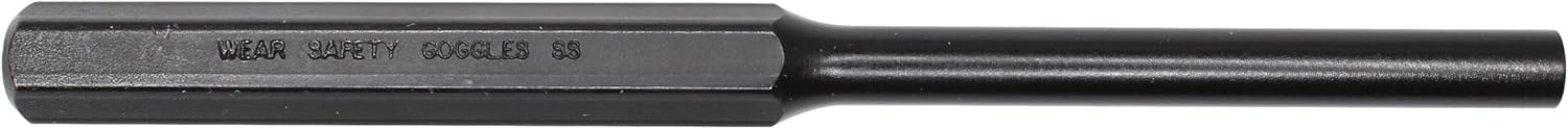 Mayhew Pro 21228 8mm Metric Pin Punch 8 mm x 2-3/4" Black Oxide Finish