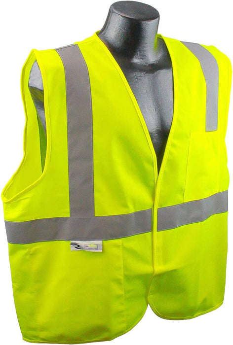 Radians SV2GML Class 2 Mesh Safety Vest, Green, Large