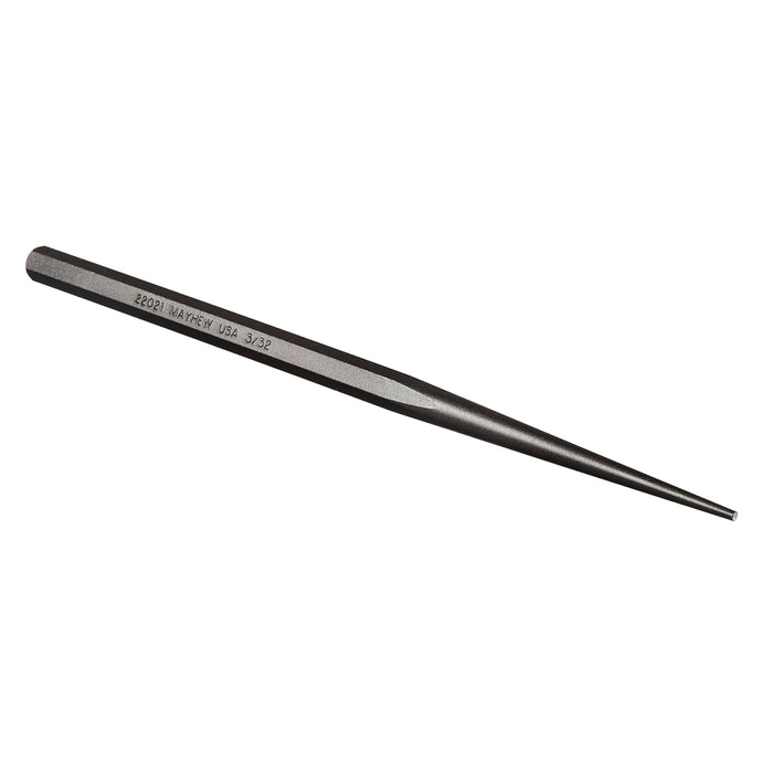 Mayhew Pro 22021 3/32-Inch Line-Up Punch Black Oxide Finish 3/32" x 8"