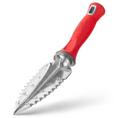 Garden Weasel Multi-Use Transplanter | Dig, Cultivate, Plant, Weed | Planting and Gardening Hand Digging Tool, Heavy Duty Trowel, Mini Gardening Shovel
