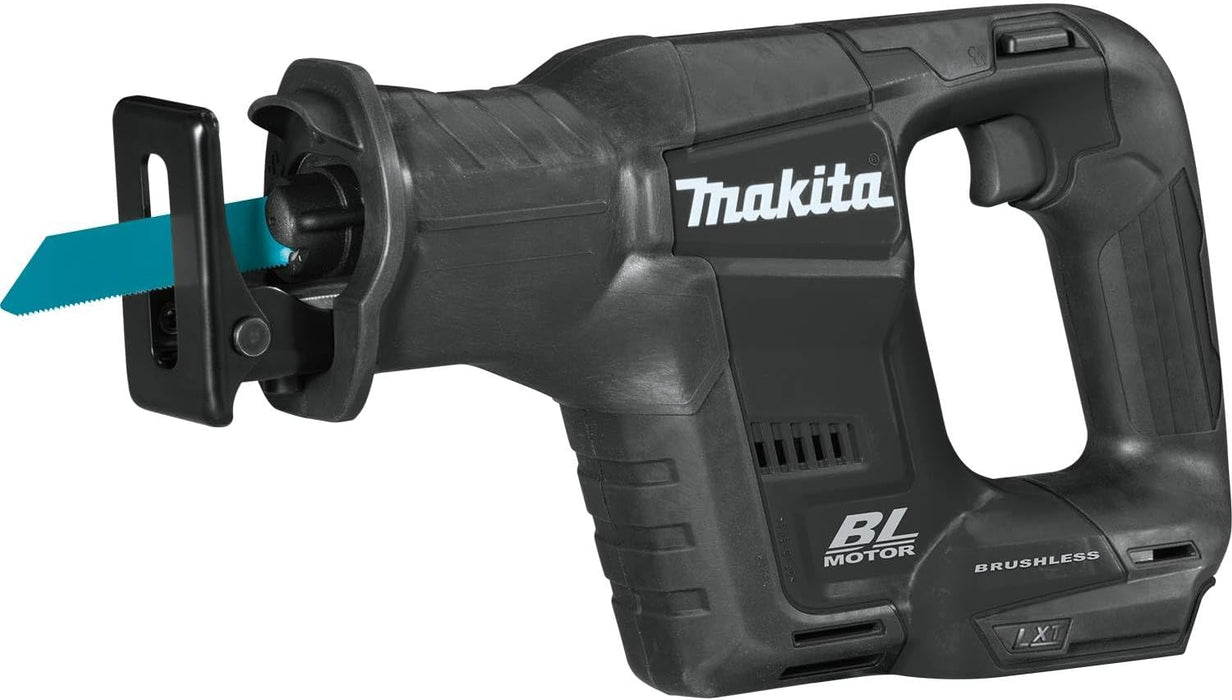 Makita CX203SYBXRJ 18V LXT� Lithium-Ion Sub-Compact Brushless Cordless 2-Pc. Combo Kit with Recipro Saw (1.5Ah)