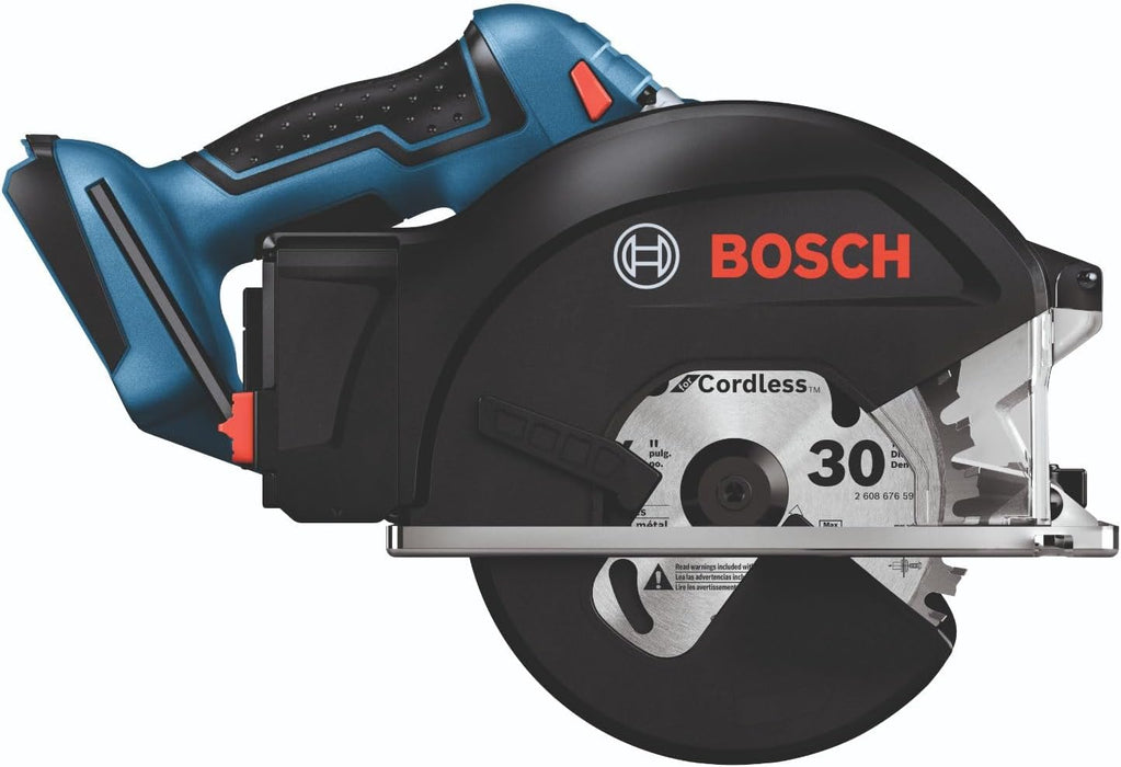 BOSCH GKM18V-20N 18V 5-3/8 Inch Metal-Cutting Circular Saw, LED Light, Hanging Hook (Bare Tool)