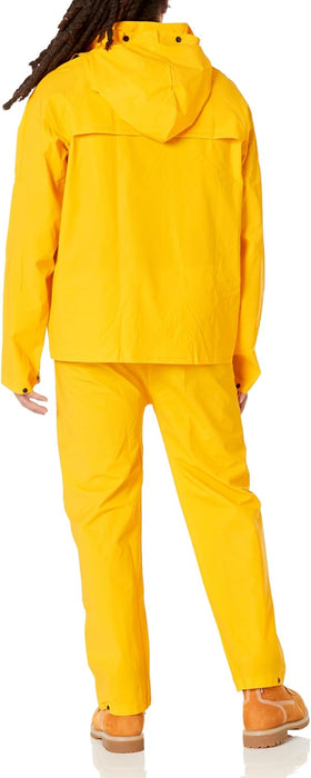 Custom Leathercraft mens Bib powersports rain suits, Yellow, Medium US