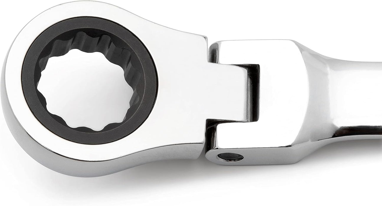 GEARWRENCH 13 Pc. 12 Pt. Flex Head Ratcheting Combination Wrench Set, SAE - 9702D