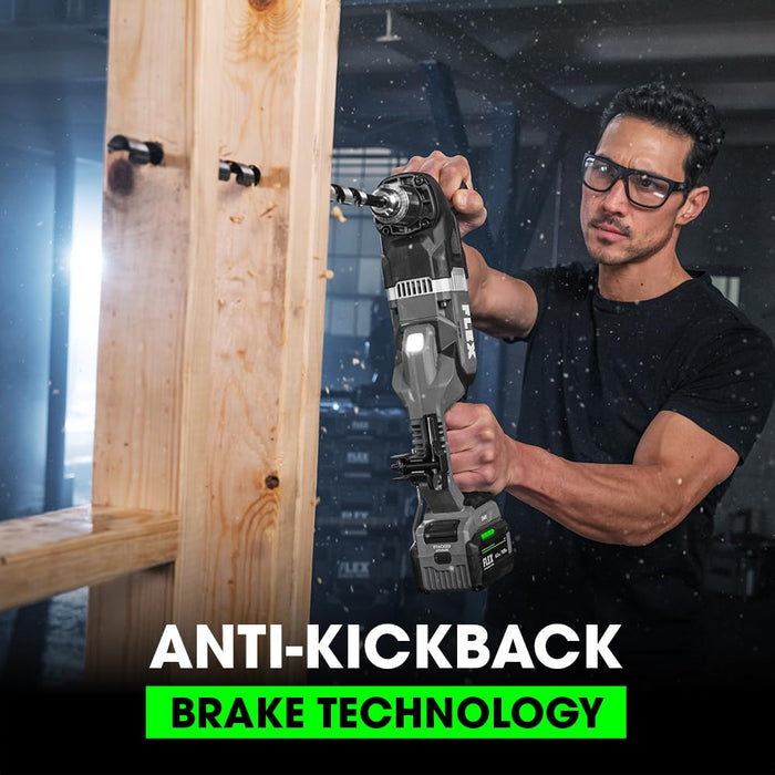 FLEX 24V Brushless Cordless 1/2-Inch 1,680 In-Lbs Torque Compact Right Angle Drill Driver (Bare Tool)