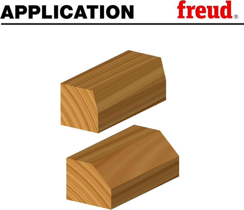 Freud 40-098 1" Diameter Chamfer Bit with 1/2" Shank