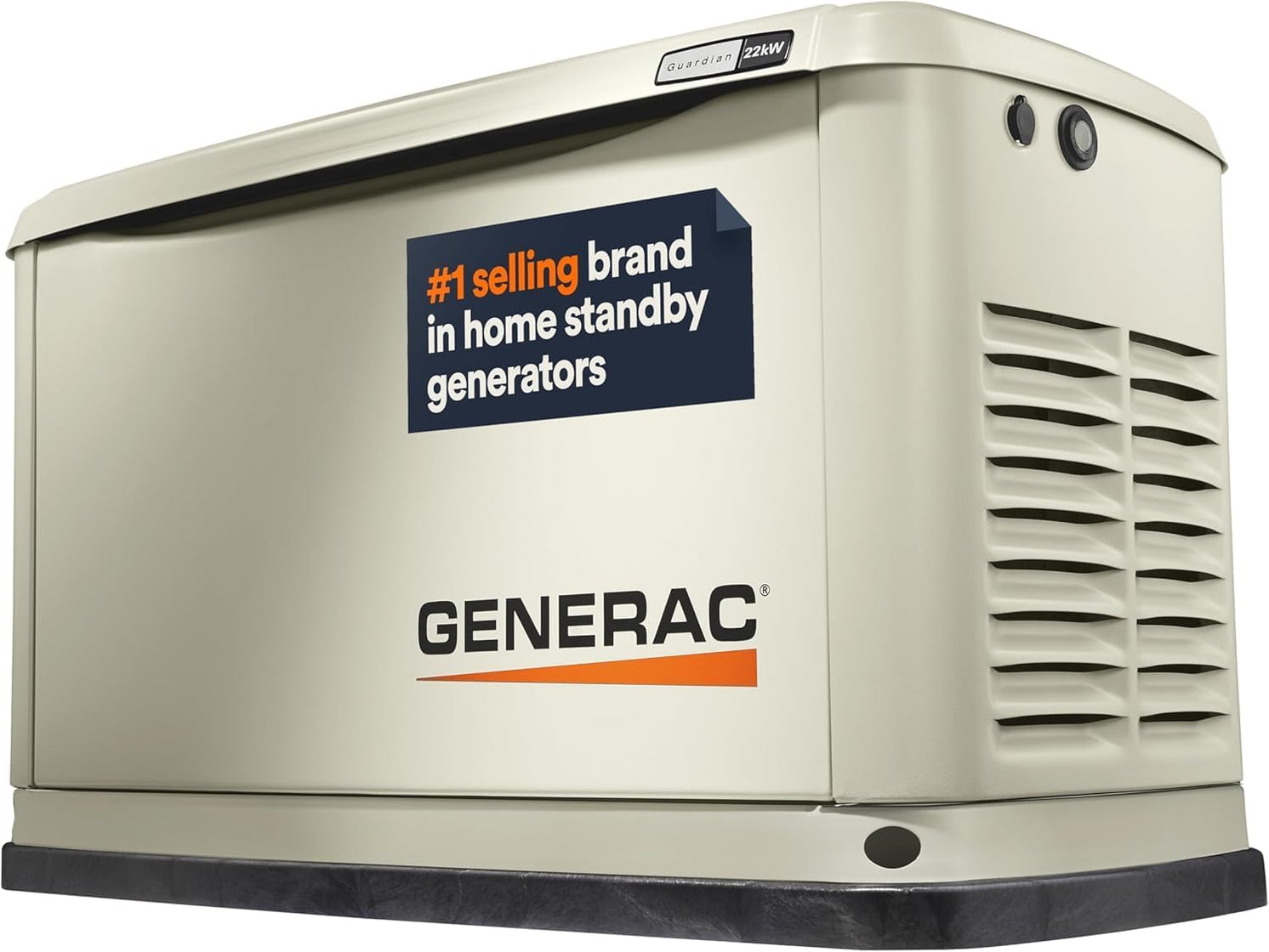 Generac 7042 Guardian 22kW Home Standby Generator – Air-Cooled, Smart ...