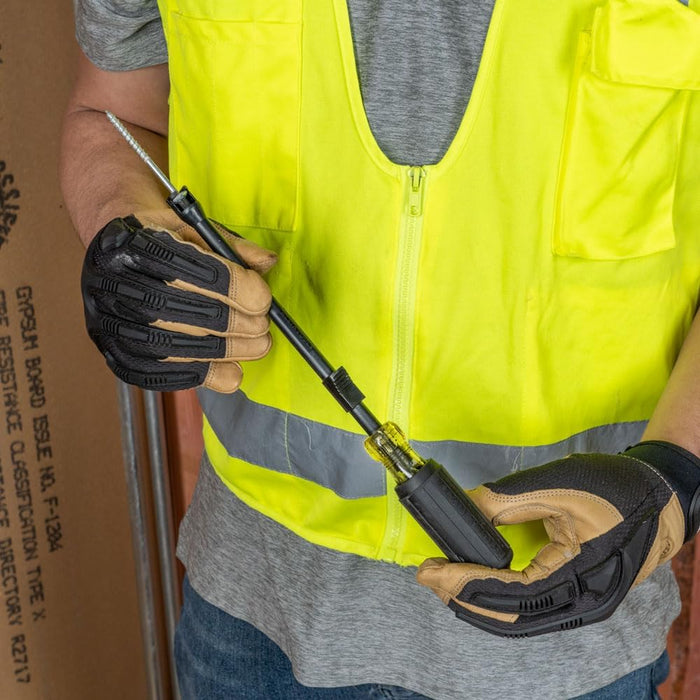 Klein Tools 32216 #2 Phillips Screw Holding Screwdriver, 7-Inch Round Shank