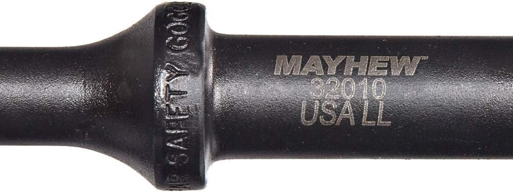 Mayhew Tools 32010HT Pneumatic Scraper, 1-1/8" x 18" Hang Tag, Black Oxide Finish
