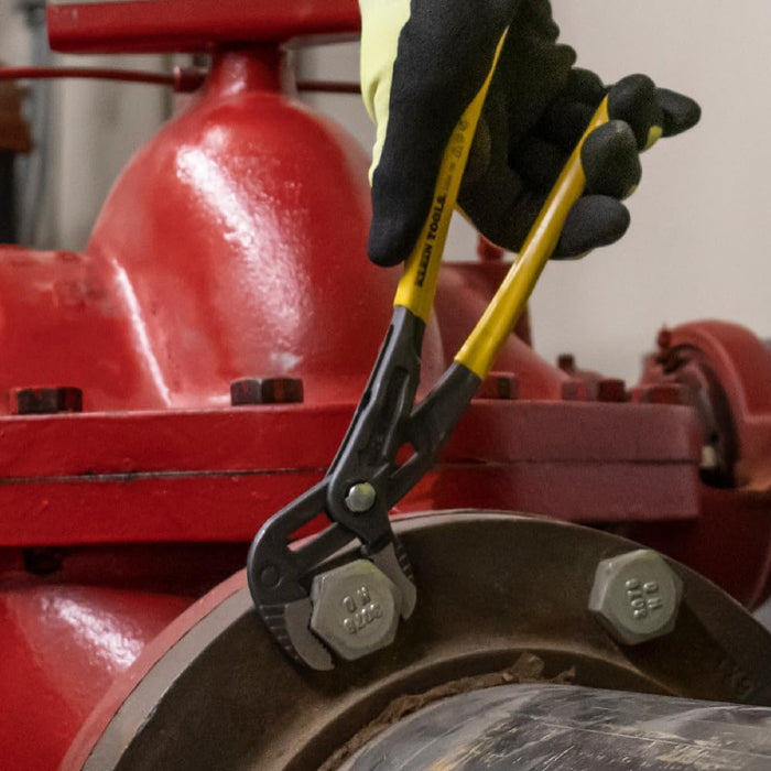 Klein Tools D504-10B Quick-Adjust Klaw Pump Pliers, 10-Inch