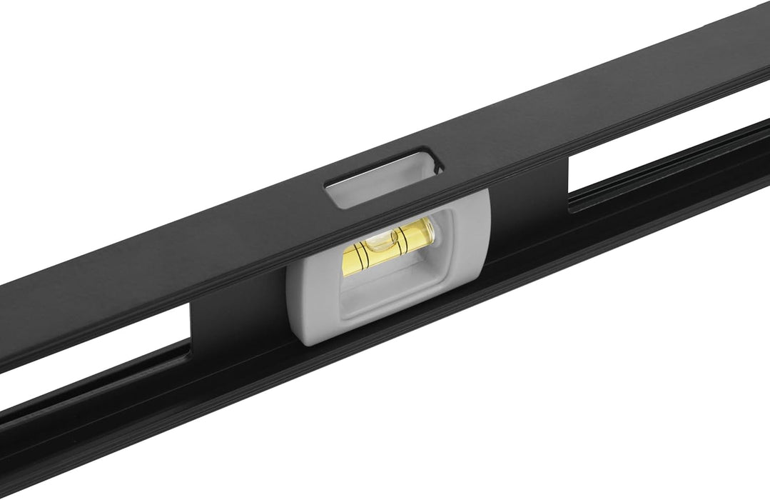 Johnson 3878 Magnetic Professional Aluminum Level, 78", Black