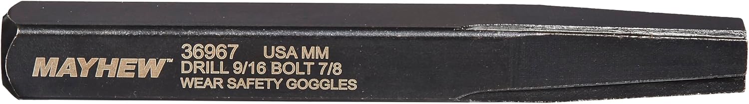 Mayhew Pro 36967 D 9/16-Inch D 7/8-Inch Screw Extractor D 9/16” D 7/8” SAE