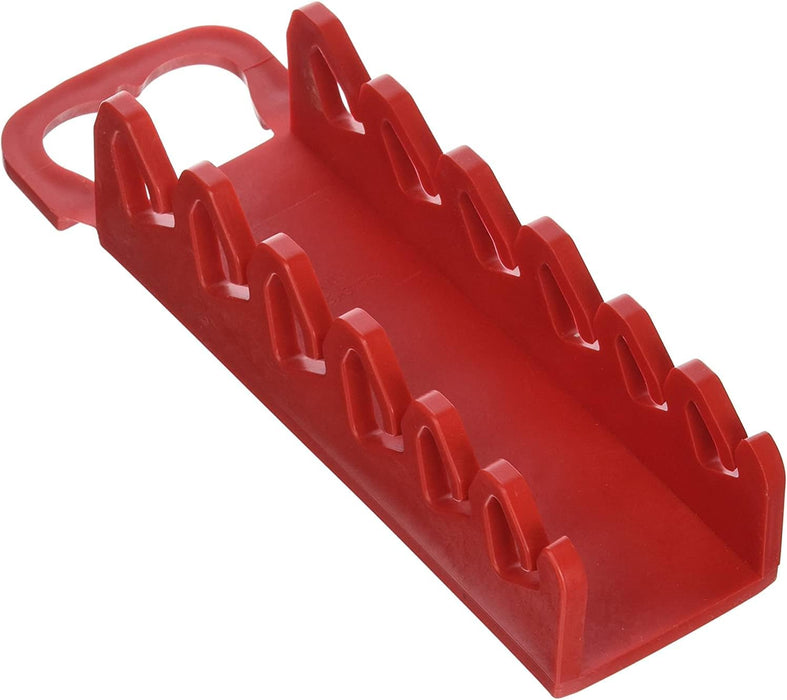 Ernst Manufacturing 6-Tool Screwdriver Gripper - Screwdriver Holder in Vibrant Red (Model 5306) for Portable, Wall-Mount or Pegboard Storage of Screwdriver Set