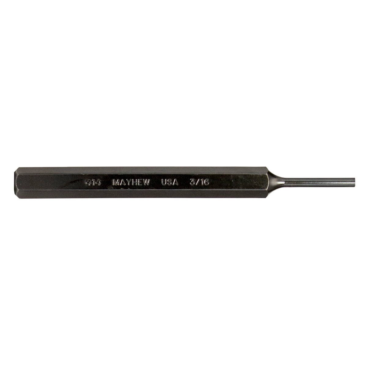 Mayhew Tools 21100 SAE Pin Punch, 3/16 x 1.25