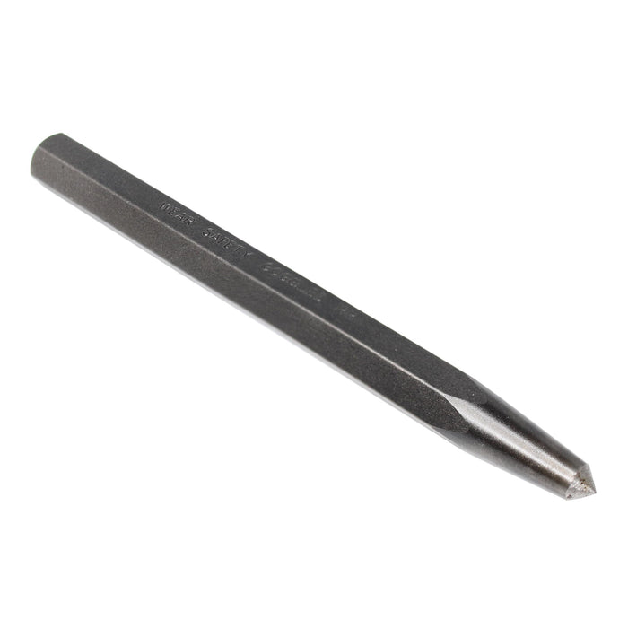 Mayhew Tools 41702 Center Punch, 1/2" x 5/16" Point - Carded, Shot Blast Finish