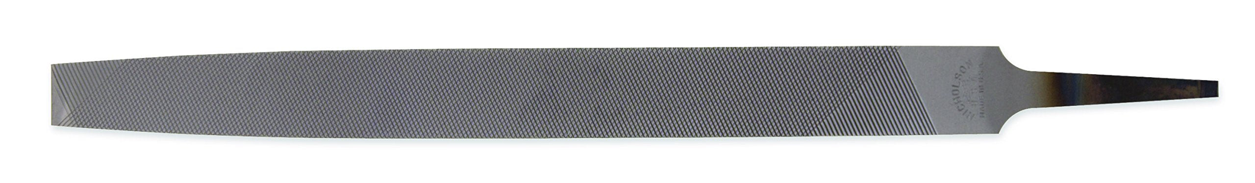 Crescent Nicholson 03764NN 12" Flat Double Cut Bastard File, Boxed