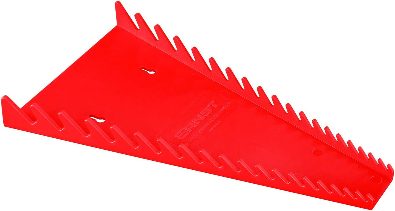 ERNST 5063 Standard 19 tool Wrench Organizer - Red