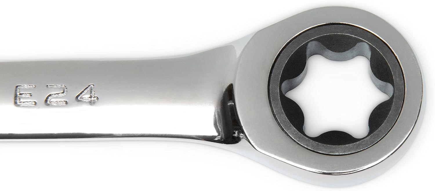 GEARWRENCH 4 Piece Double Box Ratcheting E-Torx Wrench Set - 9224D