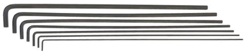 Bondhus 25445 Hex L-Wrenches with 12" Long Arm, Set of 7