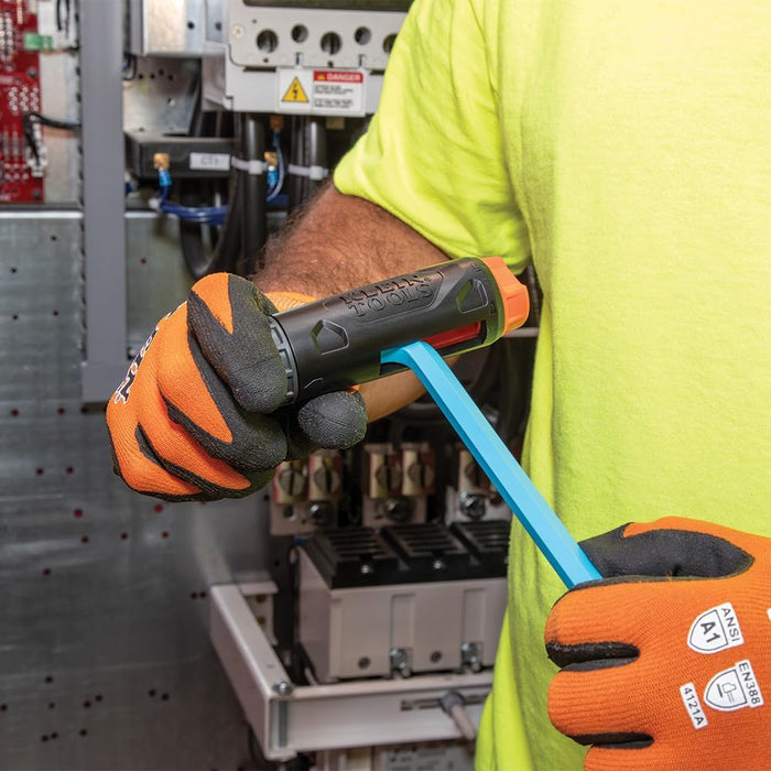 Klein Tools BLS22H Long Ball-End Hex Key Set with Handle, SAE and Metric, 22-Piece