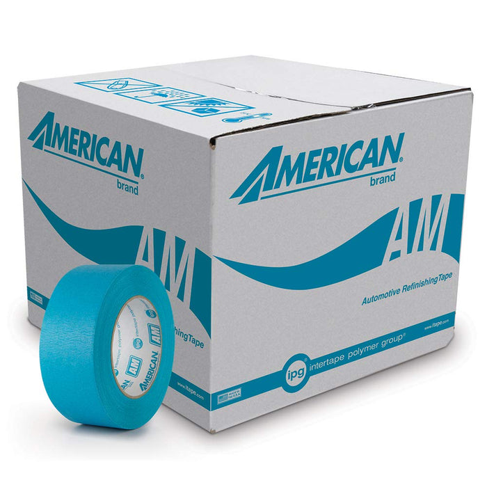 American AM2455 AquaMask Tape, .94" x 60 yd, Aqua, (36-Pack)