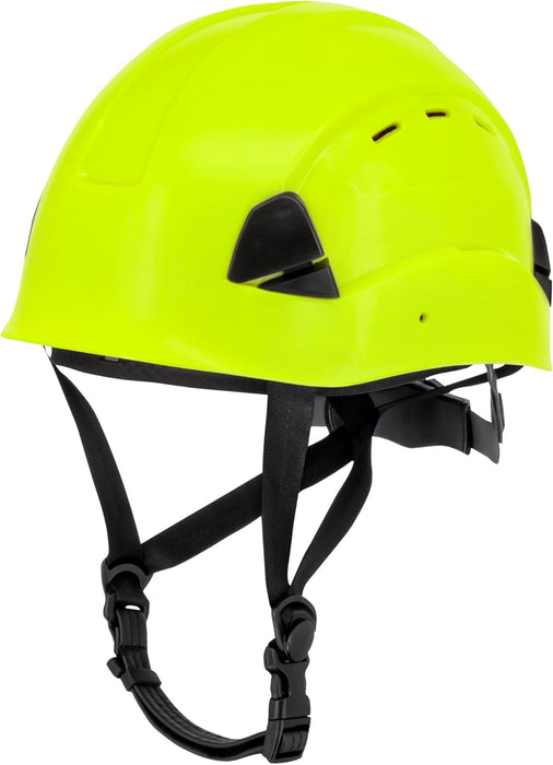 DEWALT DPG22V Hi-Vis Lime Type II Class C 4-Point Ratcheting Vented Safety Helmet